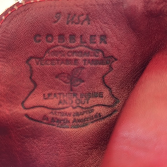 Bed Stu Women’s Tan Rustic Lydyi Vegetable Tanned Leather Ankle Boots Size 9 - Picture 6 of 16